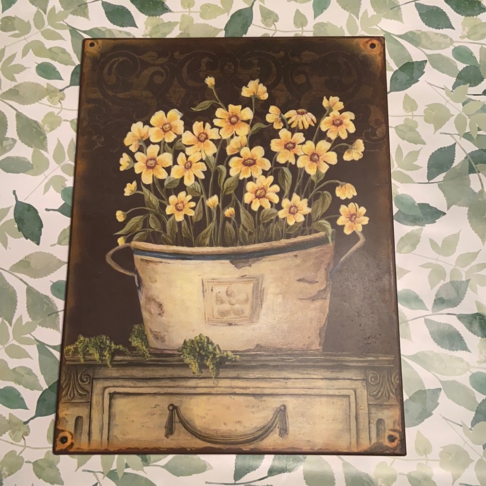 Metal decorative wall hanging